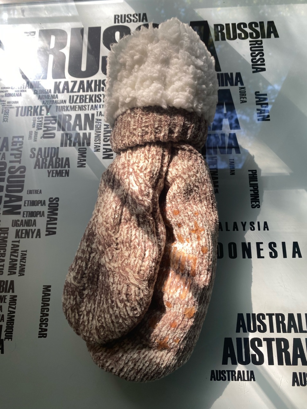 Cozy Brown women’s socks
